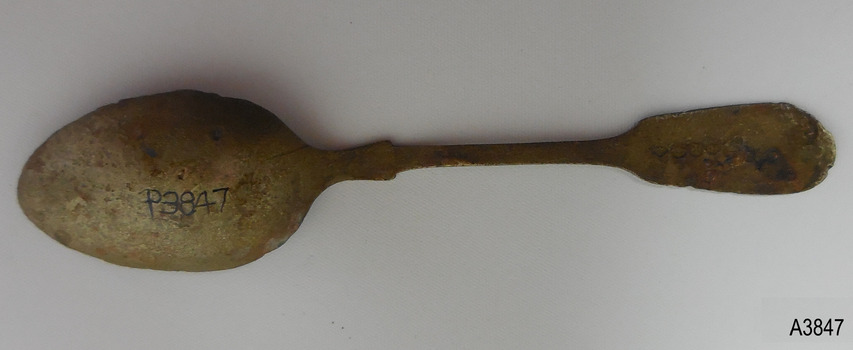 Maker's Marks on flat of handle