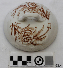 Domestic object - Soap dish lid, First half of the 20th century