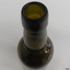 Applied lip with wide collar, bulbous neck. Bottle has concentric horizontal rings in glass