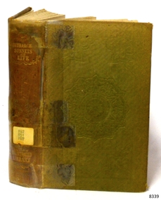 Book, The Sonnets Triumphs and Other Poems of Petrarch
