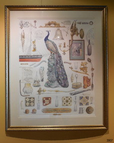 Picture depicts artefacts from the Loch Ard and other shipwrecks