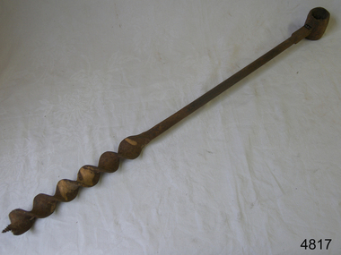 Tool - Scotch Eye Beam Auger, W M Ridgway, 1930s