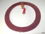 Circular lined spacer fits between the outer and inner box, preventing the hat from moving in the box.