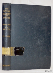 Book, The Divine Comedy of Dante Alighieri ( Book 2 Purgatory)