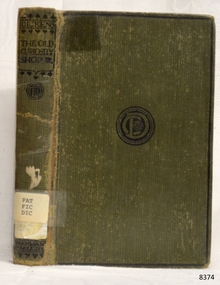 Book - A Fictional Story, Charles Dickens, The Old Curiosity Shop, (1897-1899)