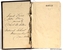 Presentation: Handwritten inscription, seven lines of script