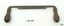 Metal spokeshave has straight edge, wooden handles are on an axle, maker's mark ion blade's centre