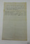 Handwritten Agreement between local banks, signed and dated