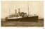 Sepia photograph, ssip near land