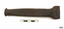 Tool has round top, shaped shank that flares to base with straight edge
