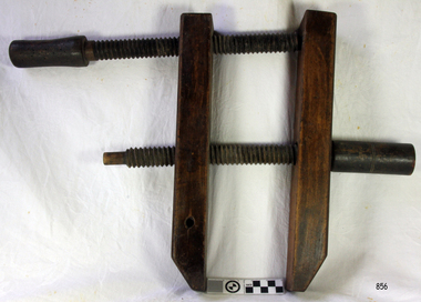 Tool - Wooden Screw Clamp, Late 19th to early 20th century