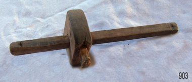 Tool - Marking Gauge, Believed to be homemade around the 1940s given no makers marks and the naivety of its construction