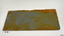 Tile has blue-green coloured slate