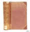 Brown fabric cover is reinforced at corners and spine. Gold embossed text on spine and trim