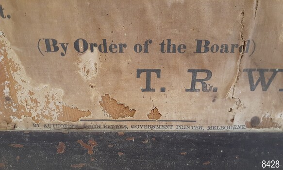 Details of the poster's printer