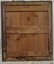 The backboard comprises three horizontal panels strengthening three vertical panels behind them