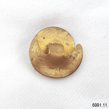 Badge has a clip on the reverse