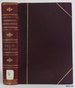 Book, Chambers Encyclopædia Vol 9
