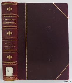 Book, Chambers Encyclopædia Vol 10