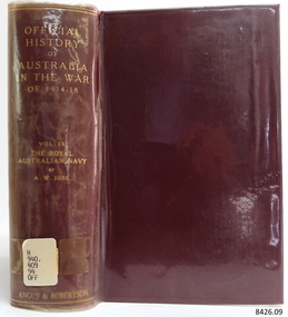 Book, Official History of Australia in the War of 1914-1918 Vol 9