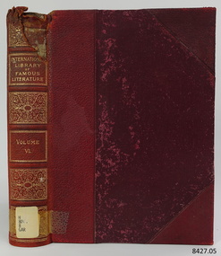 Book, International Library of Famous Literature Vol 6