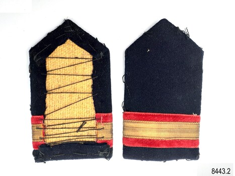 The back is stitched over a hessian lined board
