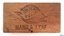 Wooden cigar box contains the stencil set