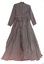 Outfit has a waist length jacket that joins at the front