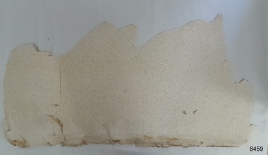 Wallpaper has a small embossed patterns