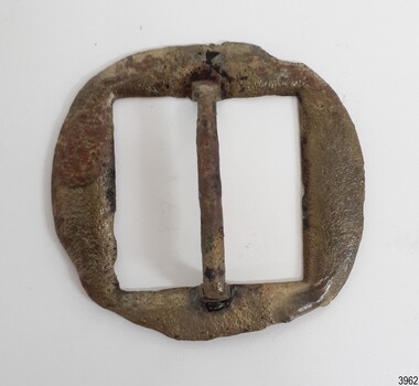 The silver plate has worn off.  The surface is pitted, discoloured and has been lacquered