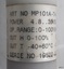 Label has inscriptions printed on it