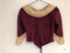Back view of Satin Bodice