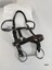 Leather horse bridle with bit