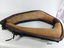 View showing underneath of horse collar and two adjustable straps and buckles