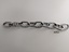 Section of metal chain that attaches to horse harness