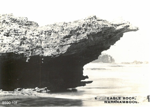 A set of ten black and white photographs of attractions in Warrnambool
