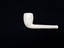 A collection of six pipes. Two of the pipes are resting in their protective cases. One of the pipes is the old fashioned clay type.