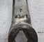Text has been moulded into the metal