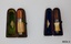 Rectangular cases with one rounded end, containing smokers' mouthpieces