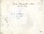 Name of donor and ship handwritten in ink 