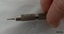 Cigar piercer used to pierce the mouth end of a cigar so it can be smoked.