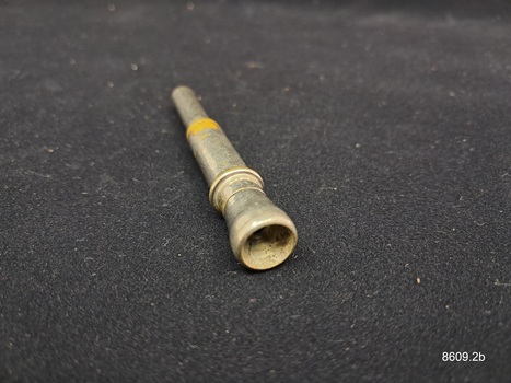 Cigar piercer used to pierce the mouth end of a cigar so it can be smoked.