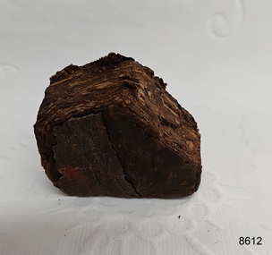 A piece of tobacco called a plug, that is then broken apart to place in a pipe to smoke.