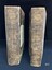 View of the spines of the two Welsh Theological Dictionaries - volume one is on the left and volume two on the right.