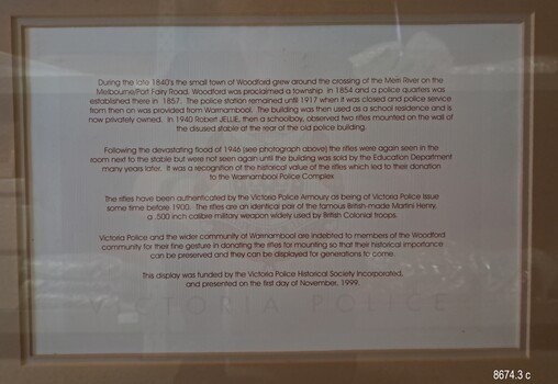 Rectangular document with printed text and watermark