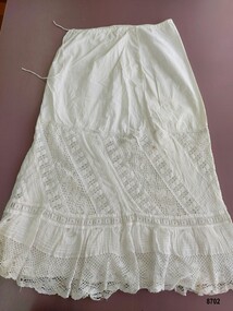 Lady's  ankle length decorative petticoat