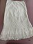 Lady's decorative ankle length petticoat