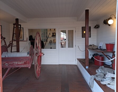 View inside towards the back