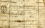 Certificate of Discharge with name of seaman, ship, date and other particulars filled in by hand with ink