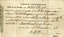 Certificate of Discharge with name of seaman, ship, date and other particulars filled in by hand with ink